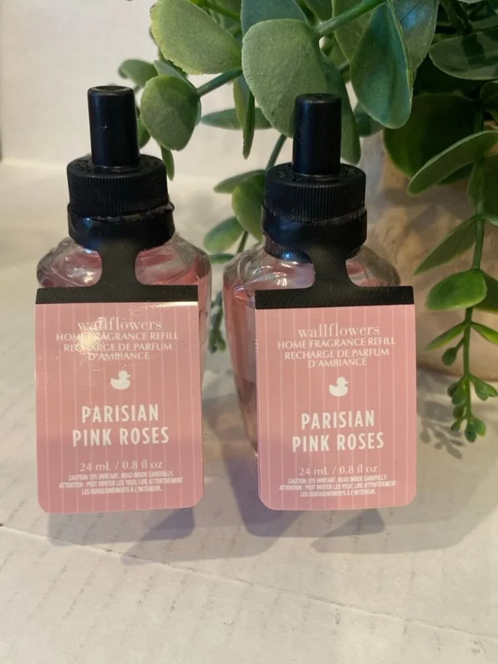 “Parisian Pink Roses” Baby & Body Works 2 New Wallflower Refills